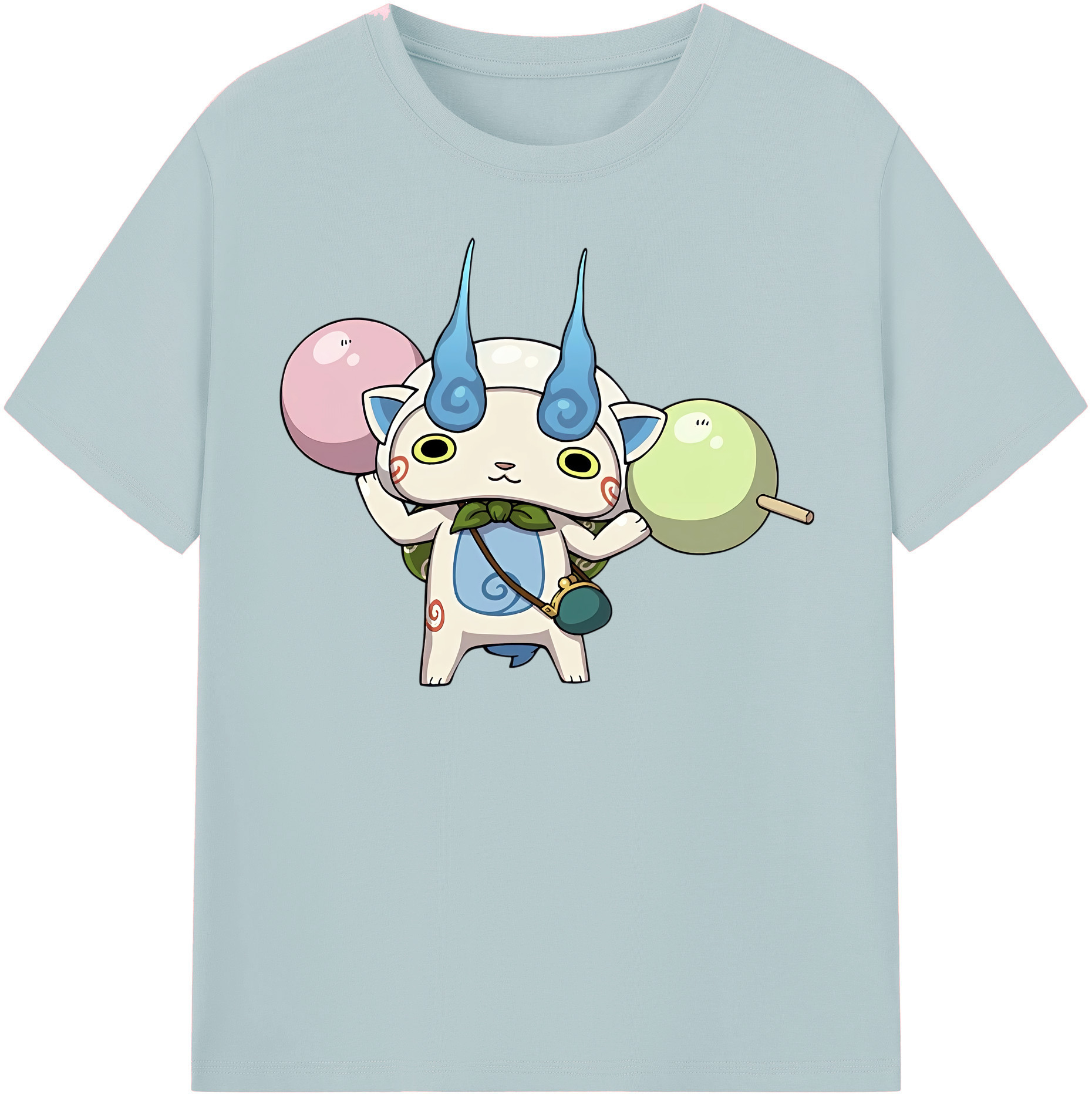 （画像用） 妖怪ウォッチ Yo-kai Watch 綿100％半袖Tシャツ（フロントプリント）